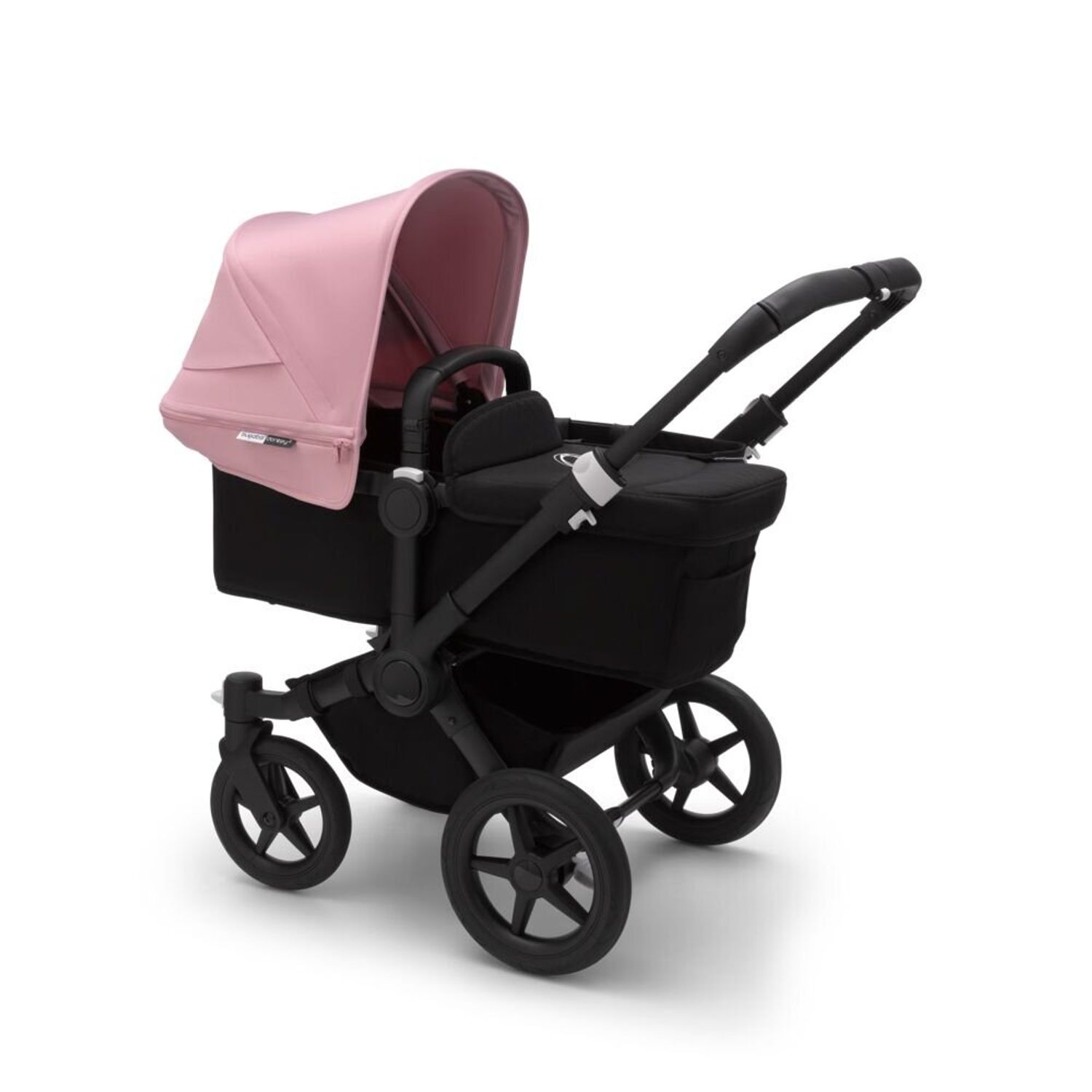 Bugaboo - Carucior Donkey 3 Mono Black/Black/Soft Pink fotografia produsului View 2 L