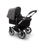Bugaboo - Carucior Donkey 3 Mono Aluminium/Black/Grey Melange fotografia produsului View 2 S