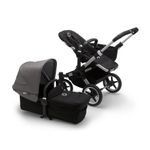 Bugaboo - Carucior Donkey 3 Mono Aluminium/Black/Grey Melange fotografia produsului View 3 S