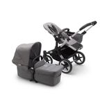 Bugaboo - Carucior Donkey 3 Mono Aluminium/Grey Melange fotografia produsului View 3 S