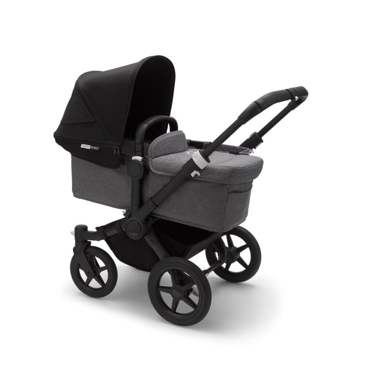 Bugaboo - Carucior Donkey 3 Mono Black/Grey Melange/Black fotografia produsului View 2 L