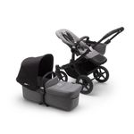 Bugaboo - Carucior Donkey 3 Mono Black/Grey Melange/Black fotografia produsului View 3 S