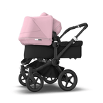 Bugaboo - Carucior Donkey 3 Duo Black/Black/Soft Pink fotografia produsului View 3 S