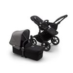Bugaboo - Carucior Donkey 3 Mono Black/Black/Grey Melange fotografia produsului View 3 S