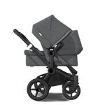 Bugaboo - Carucior Donkey 3 Duo Black/Grey Melange fotografia produsului View 2 S