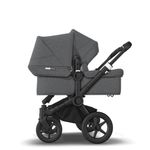 Bugaboo - Carucior Donkey 3 Duo Black/Grey Melange fotografia produsului View 3 S