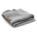 Bugaboo - Patura lana Light Grey Melange fotografia produsului