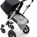 Bugaboo - Patura lana Light Grey Melange fotografia produsului View 3 S