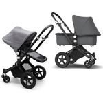 Bugaboo - Carucior Cameleon 3 Plus Black/Grey Melange 2 in 1 fotografia produsului