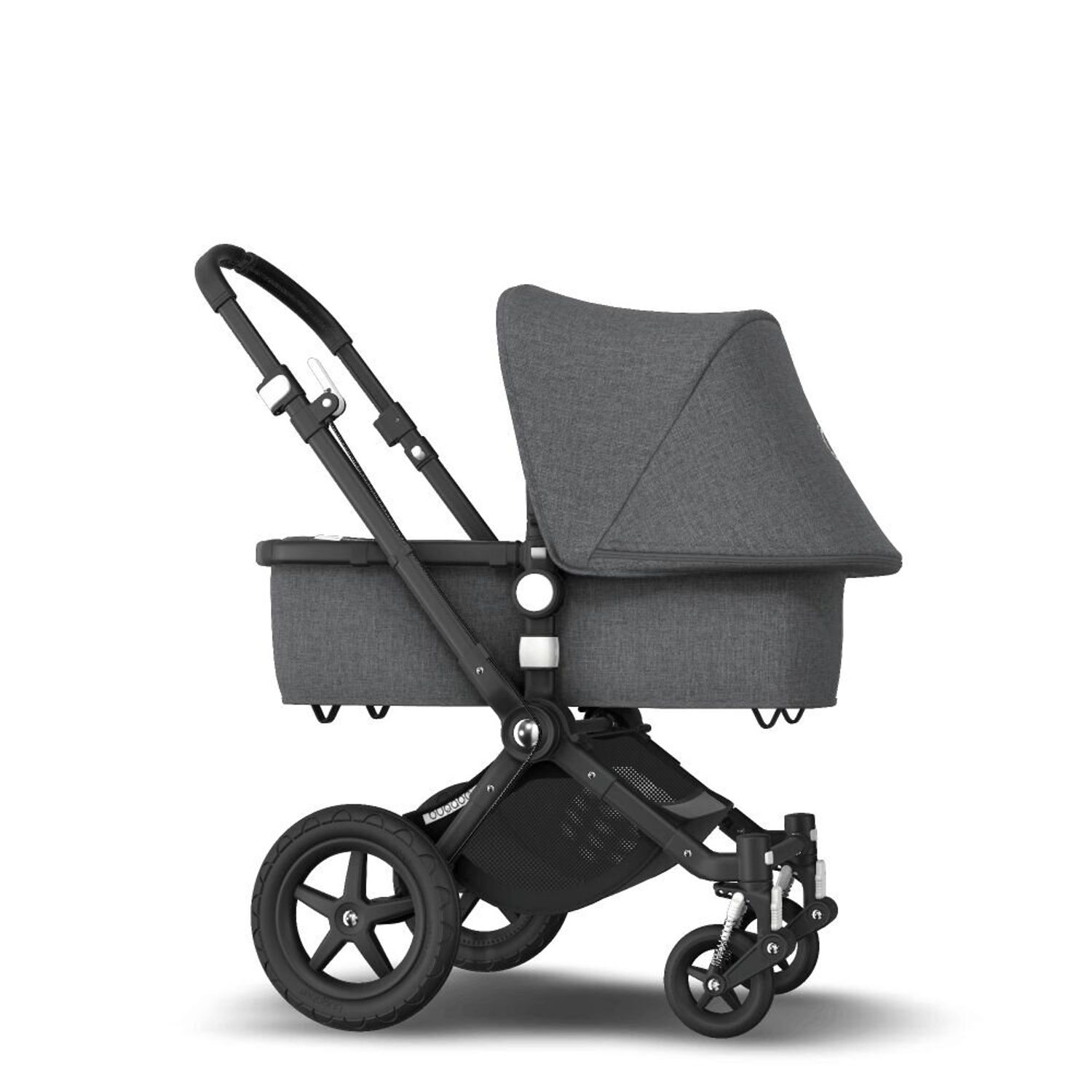 Bugaboo - Carucior Cameleon 3 Plus Black/Grey Melange 2 in 1 fotografia produsului View 2 L