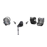 Cybex - Scaun Auto Aton M i-Size Navy Blue fotografia produsului View 3 S