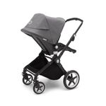 Bugaboo - Carucior Lynx Black/Grey Melange 2 in 1 fotografia produsului View 3 S