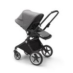 Bugaboo - Carucior Lynx Black/Grey Melange 2 in 1 fotografia produsului View 2 S