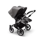 Bugaboo - Carucior Donkey 3 Twin Aluminium/Grey Melange fotografia produsului View 2 S