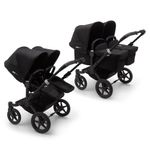 Bugaboo - Carucior Donkey 3 Twin Black/Black fotografia produsului