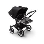 Bugaboo - Carucior Donkey 3 Twin Aluminium/Grey Melange/Black fotografia produsului View 2 S