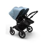 Bugaboo - Carucior Donkey 3 Twin Black/Black/Vapor Blue fotografia produsului View 2 S