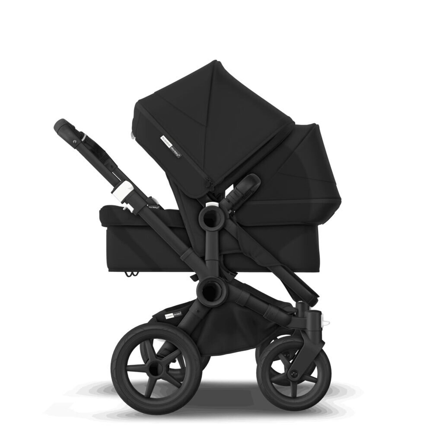 Bugaboo - Carucior Donkey 3 Duo Black/Black fotografia produsului View 2 L