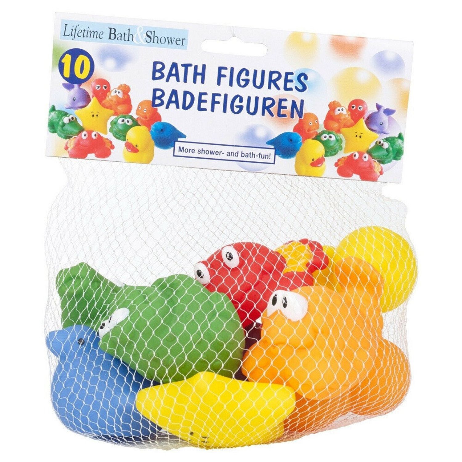 Eddy Toys - Set 10 jucarii de baie diverse animale fotografia produsului View 2 L