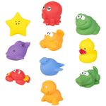 Eddy Toys - Set 10 jucarii de baie diverse animale fotografia produsului