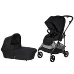 Cybex - Carucior Melio Carbon 2 in 1 Deep Black fotografia produsului