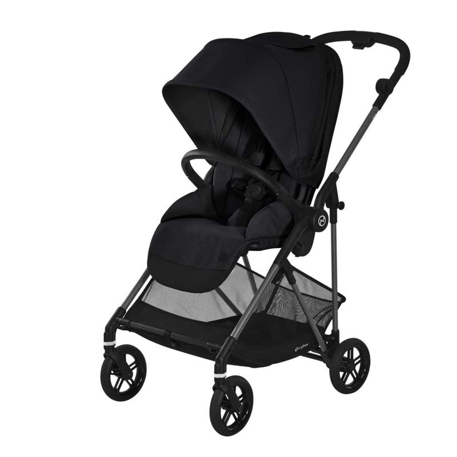 Cybex - Carucior Melio Carbon 3 in 1 Deep Black fotografia produsului View 2 L