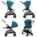 Cybex - Carucior Melio 3 in 1 River Blue fotografia produsului View 4 S