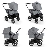 Bugaboo - Capotina carucior Donkey 3 Grey Melange fotografia produsului View 3 S
