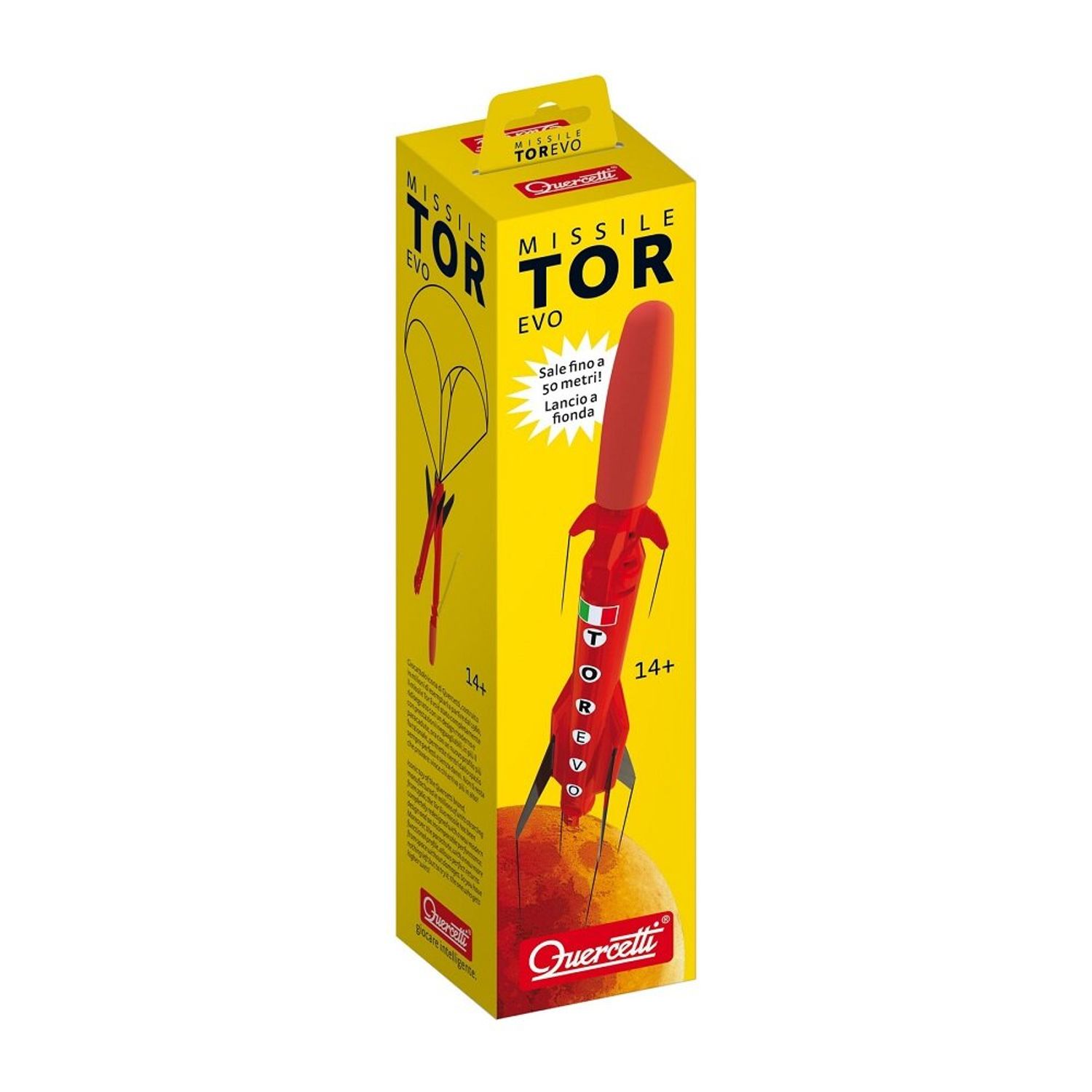 Quercetti - Racheta Tor Evo - Rosu fotografia produsului