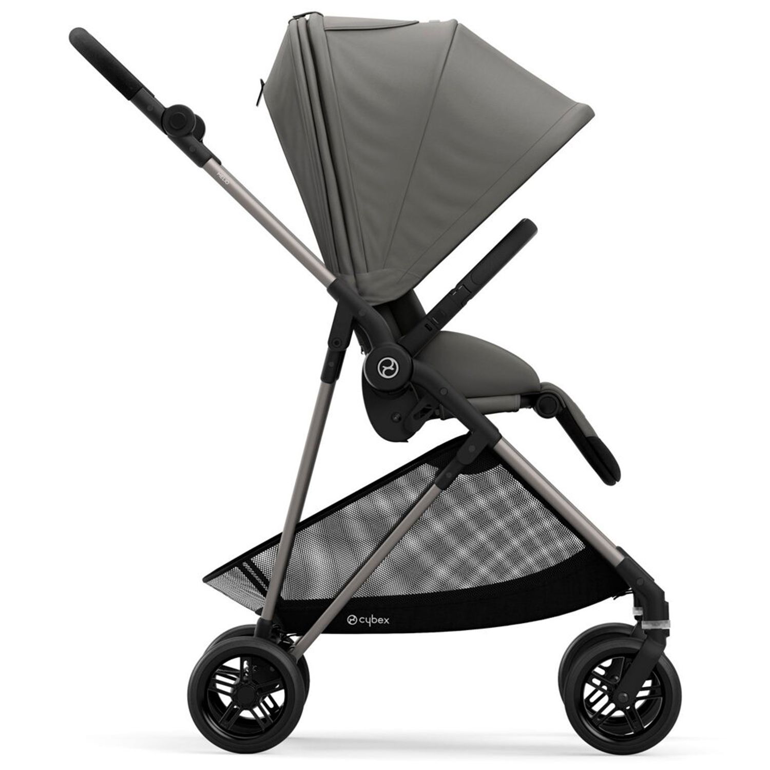 Cybex - Carucior Melio Soho Grey fotografia produsului View 4 L