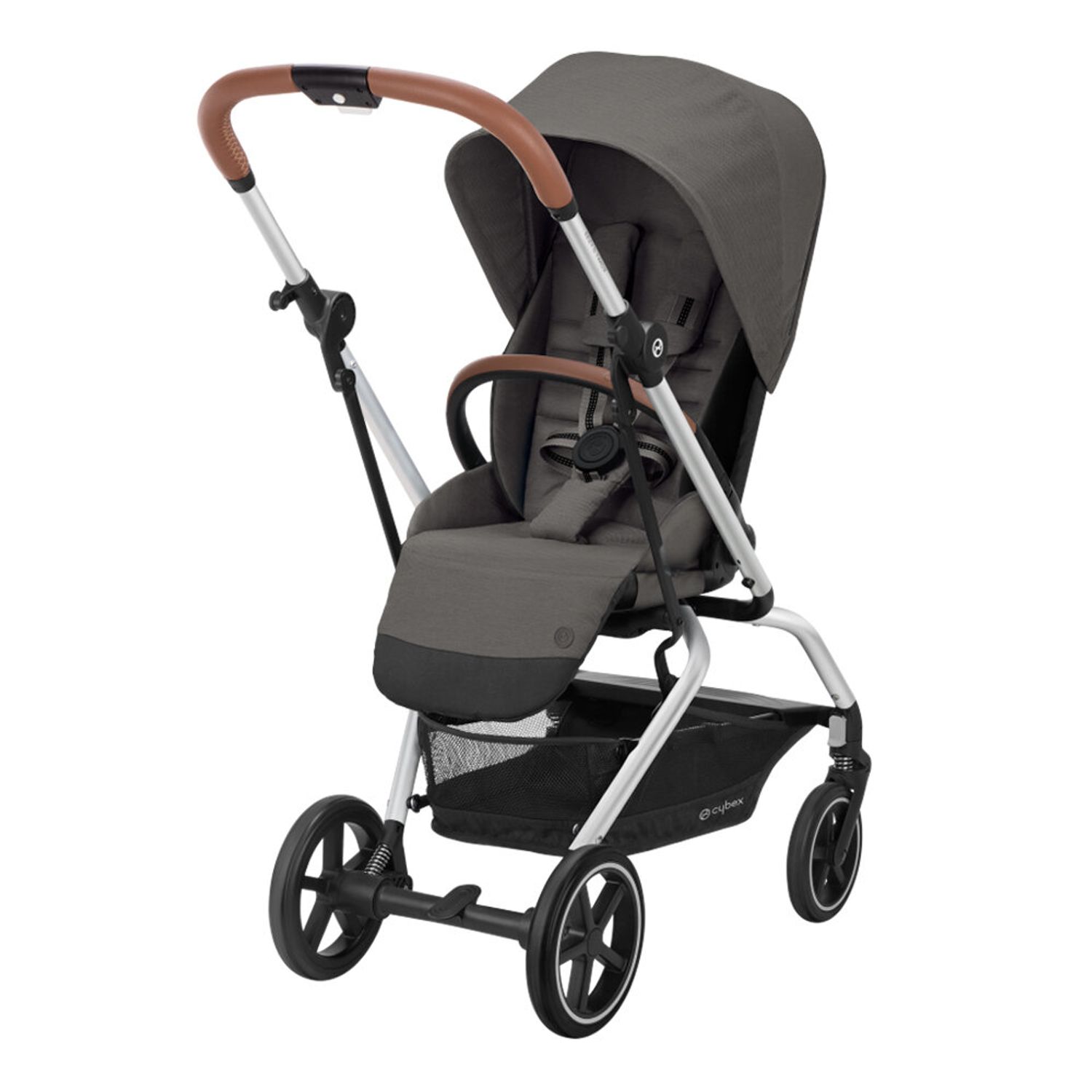 Cybex - Carucior Eezy S Twist+2 Silver/Soho Grey fotografia produsului