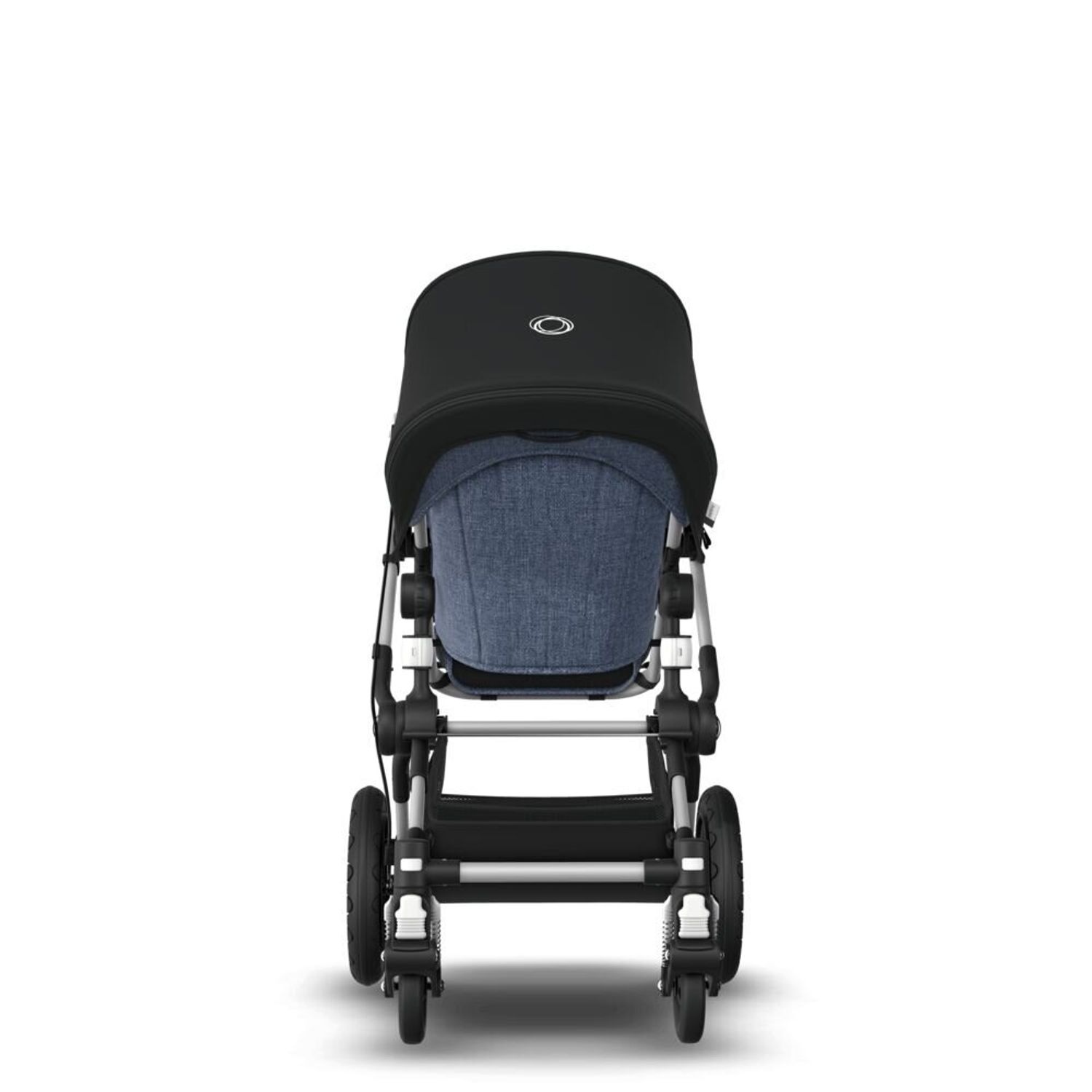 Bugaboo - Carucior Cameleon 3 Plus Aluminium/Blue Melange/Black 2 in 1 fotografia produsului View 4 L