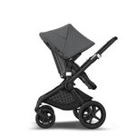 Bugaboo - Carucior Fox 3 Black/Grey Melange 2 in 1 fotografia produsului View 3 S