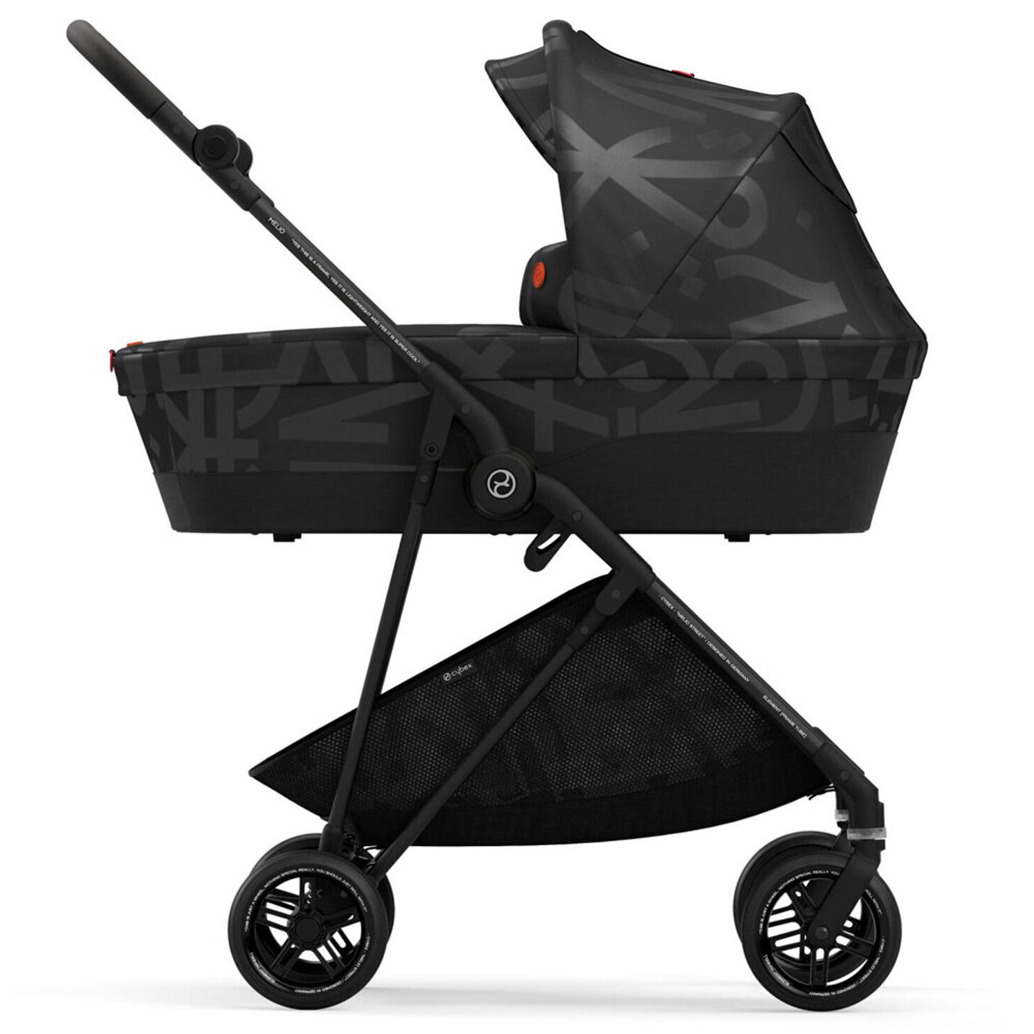 Cybex - Landou Melio Street Real Black fotografia produsului View 4 L