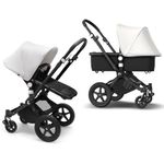 Bugaboo - Carucior Cameleon 3 Plus Black/Black/Fresh White 2 in 1 fotografia produsului
