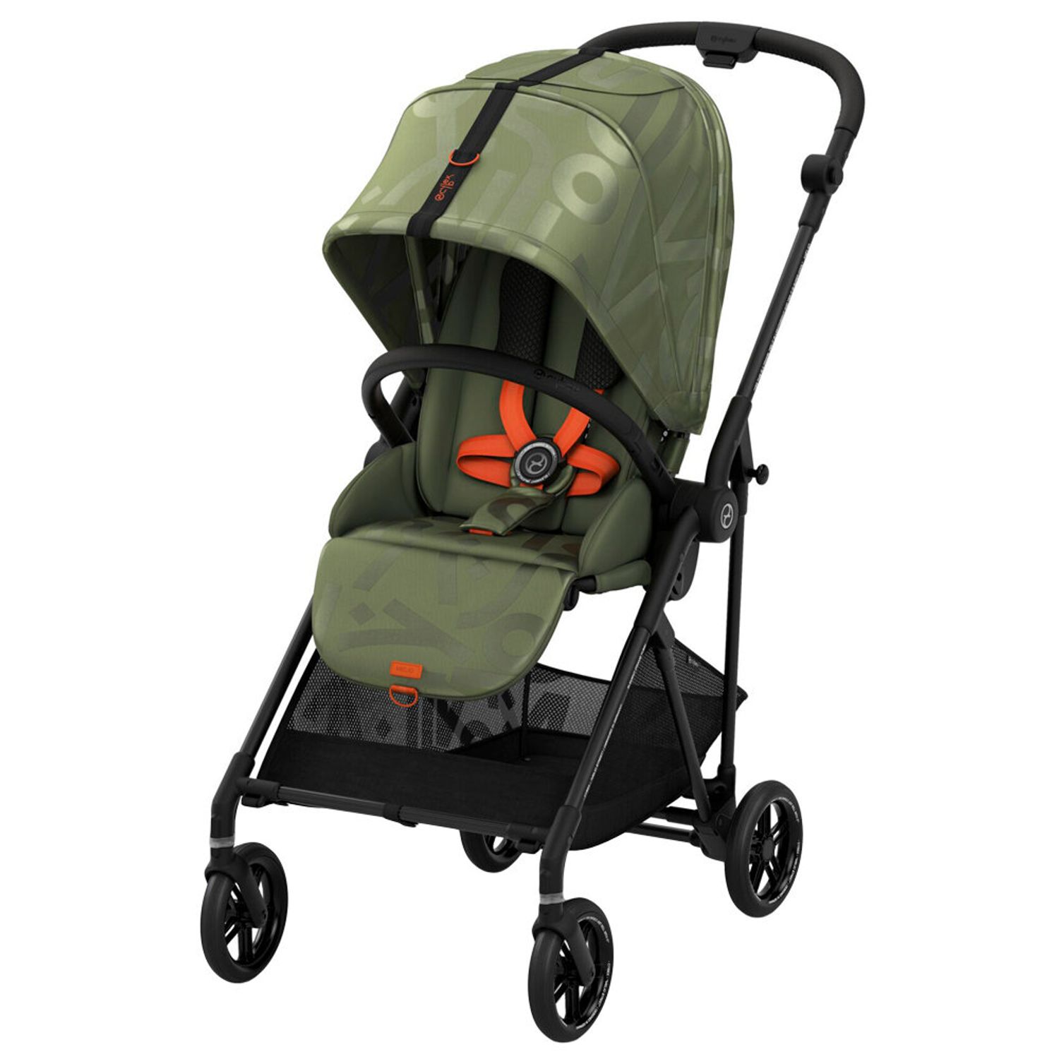 Cybex - Carucior Melio Street 2 in 1 Olive Green fotografia produsului View 2 L