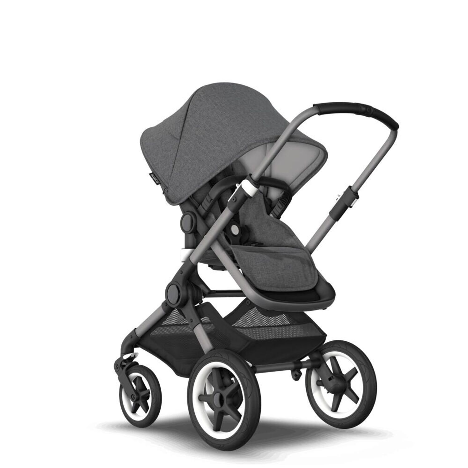 Bugaboo - Carucior Fox 3 Graphite/Grey Melange 3 in 1 fotografia produsului View 2 L