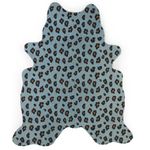Childhome - Covor Bumbac 145x160 cm, Leopard Albastru fotografia produsului
