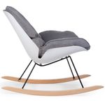 Childhome - Scaun balansoar Alb/Gri fotografia produsului View 2 S