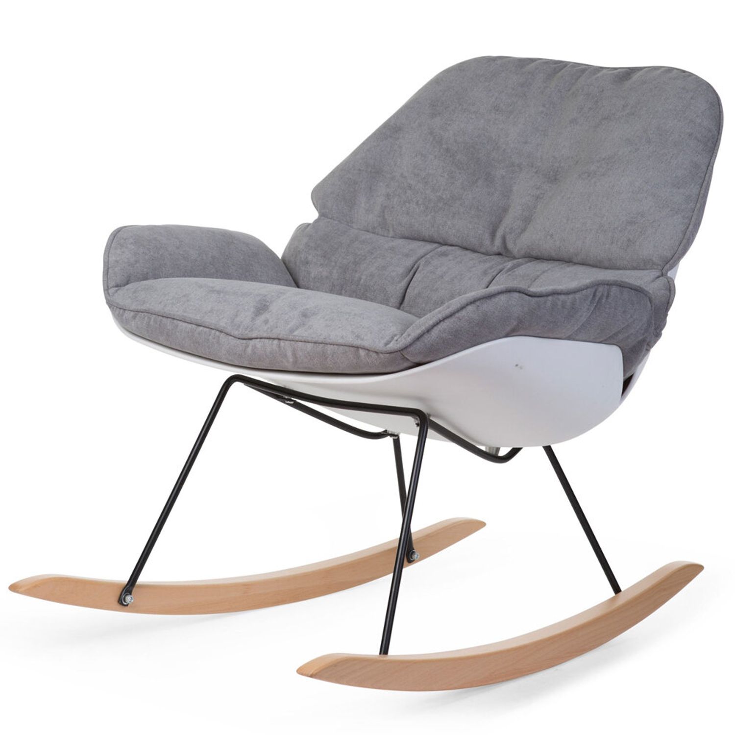 Childhome - Scaun balansoar Alb/Gri fotografia produsului View 4 L