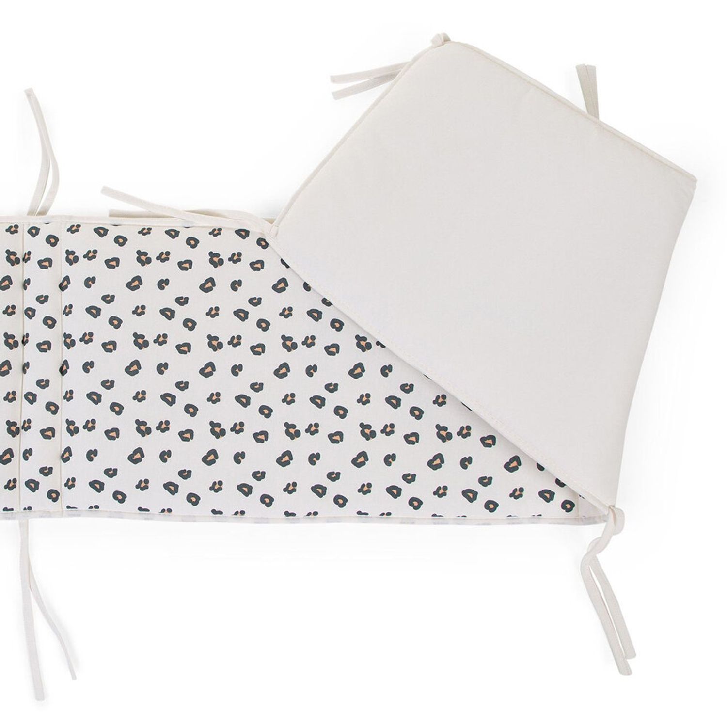 Childhome - Protectie patut Jerse 35x170 cm, Leopard fotografia produsului View 2 L