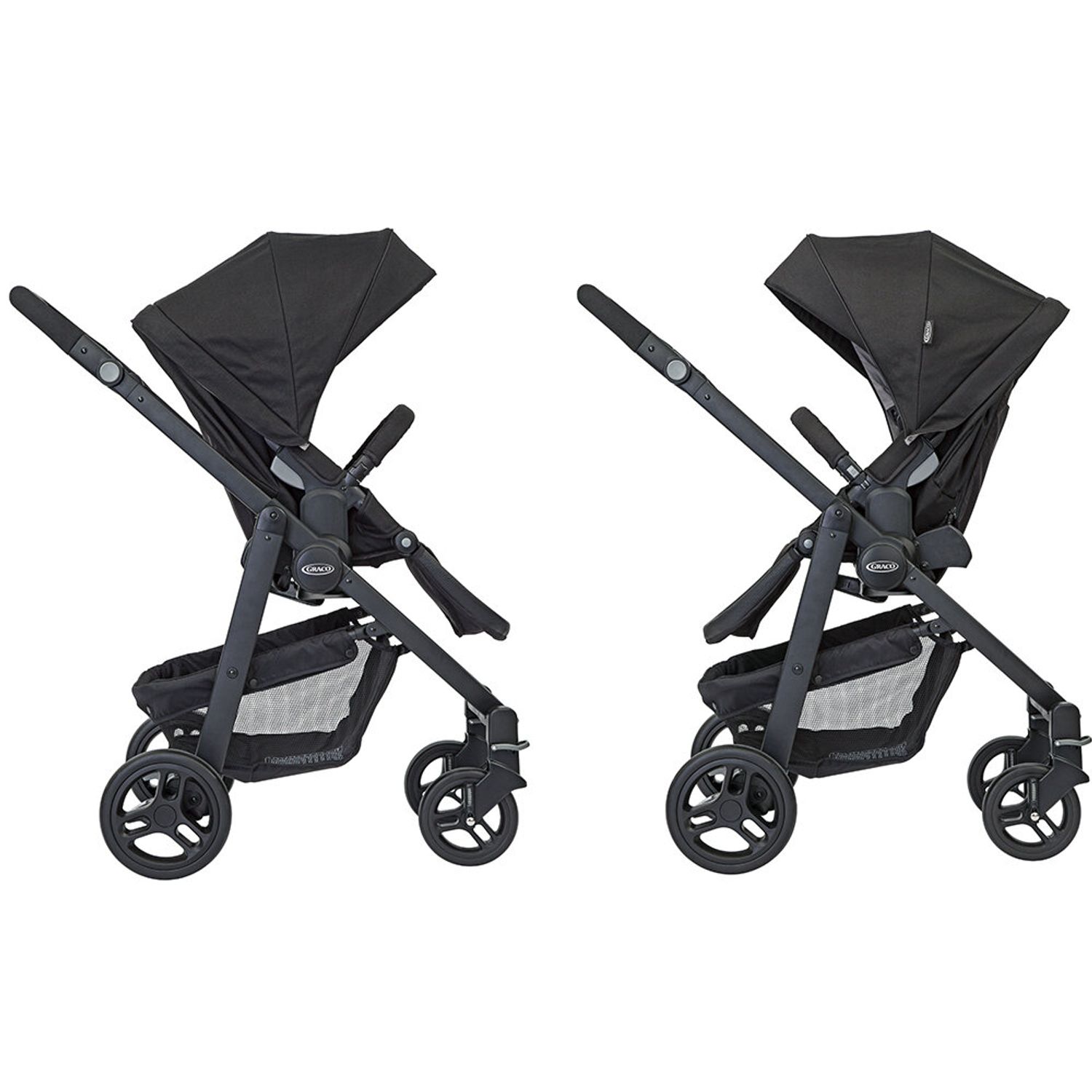 Graco - Carucior Evo Black fotografia produsului View 4 L