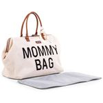 Childhome - Geanta de infasat Mommy Bag Teddy Ecru fotografia produsului View 3 S