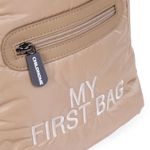 Childhome - Rucsac pentru copii matlasat My First Bag Bej fotografia produsului View 2 S