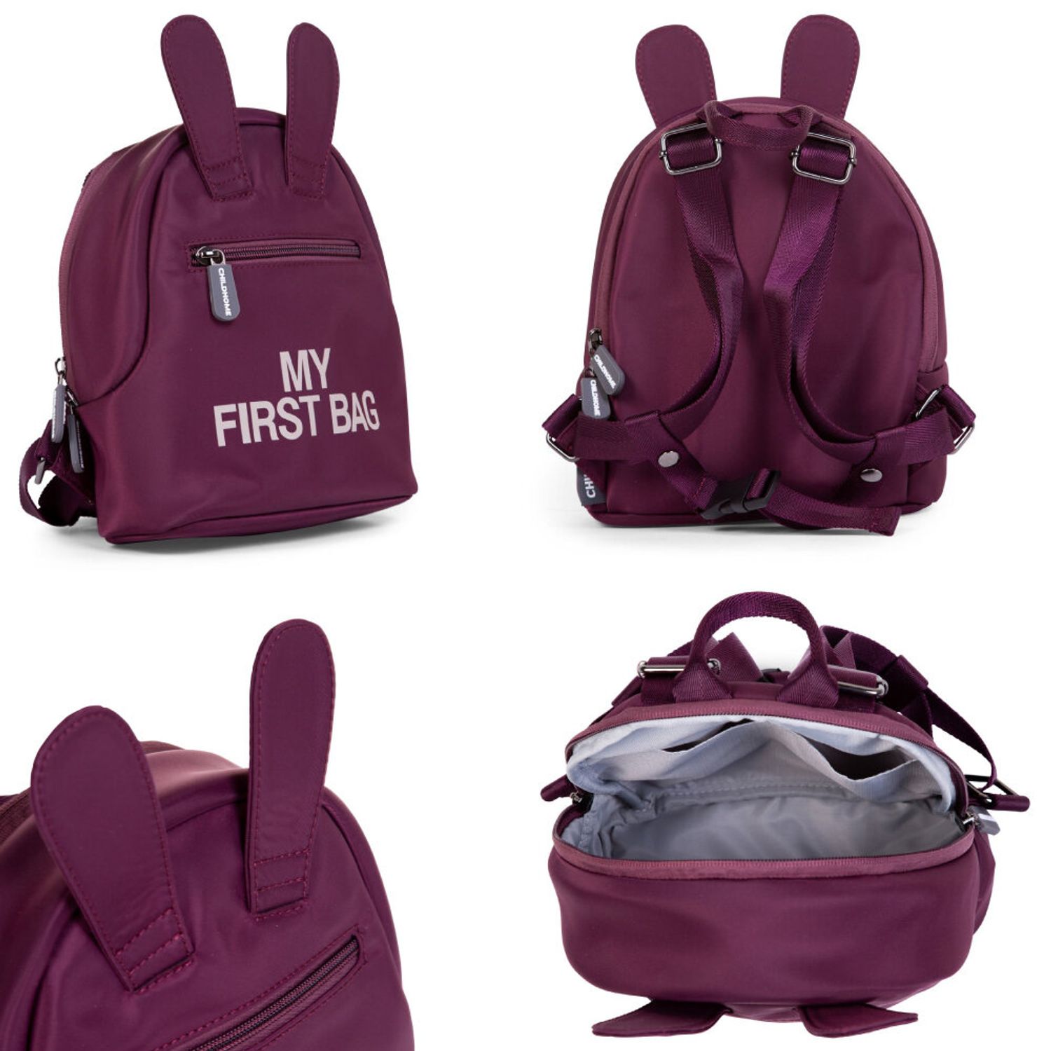 Childhome - Rucsac pentru copii My First Bag Visiniu fotografia produsului View 3 L