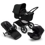 Bugaboo - Carucior Fox 3 Black/Midnight Black 3 in 1 fotografia produsului