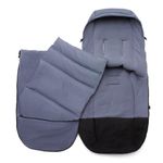 Bugaboo - Husa de picioare performance winter carucior Seaside Blue fotografia produsului View 4 S