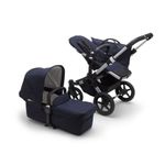 Bugaboo - Carucior Donkey 3 Mono Classic Aluminium/Dark Navy fotografia produsului View 3 S