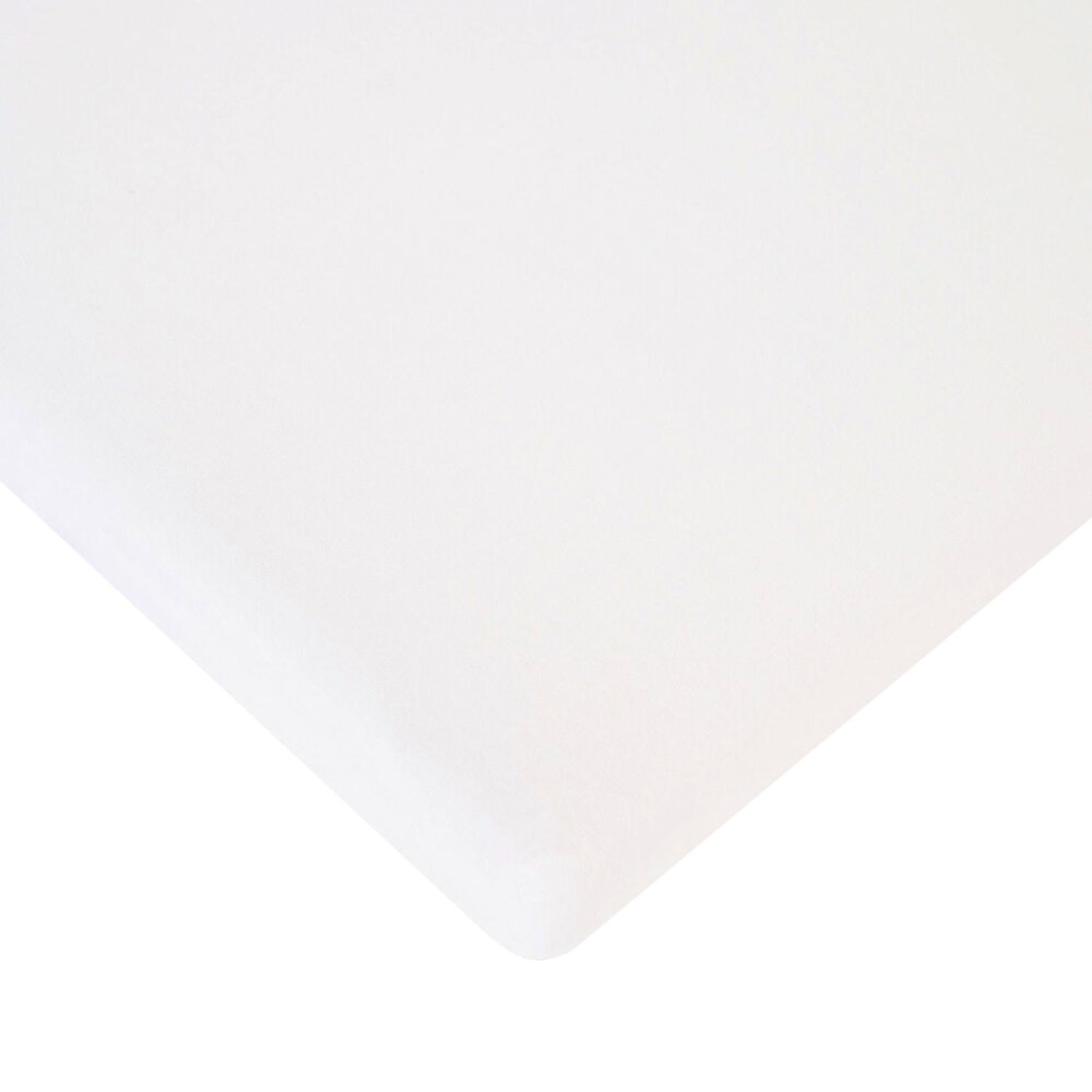 Childhome - Cearsaf saltea 60x120 cm , Bumbac Organic Alb fotografia produsului