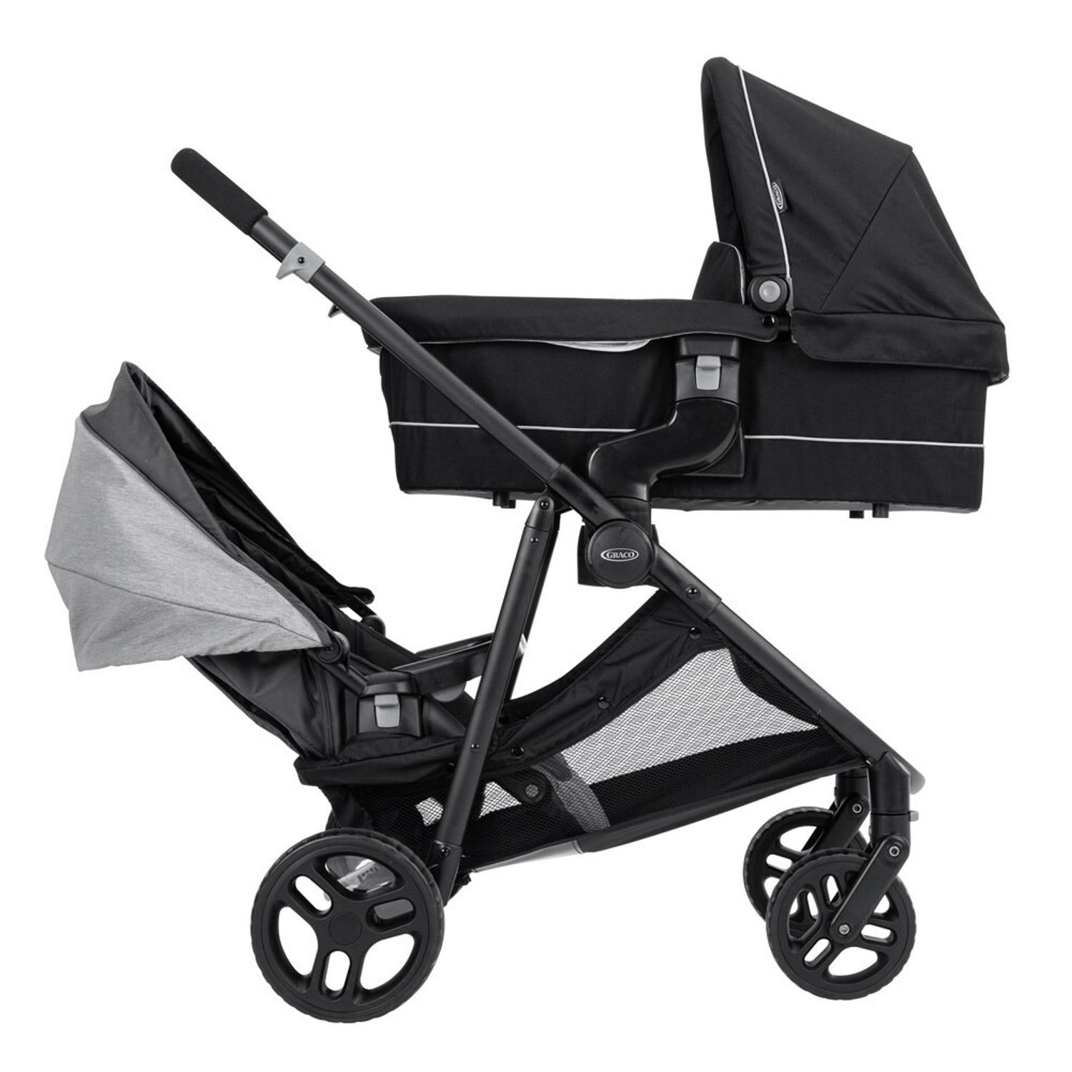 Graco - Carucior Time2Grow 2 in 1 Iron fotografia produsului
